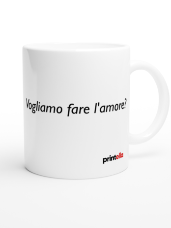 Armando Sparadais // 11oz Ceramic Mug Ceramic White