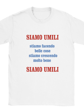 Siamo Umili // Classic Unisex Crewneck T-shirt | Gildan® 64000